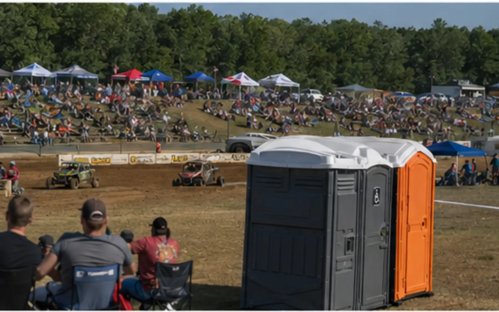 Outdoor event portable restroom planning example for Richland, Washington