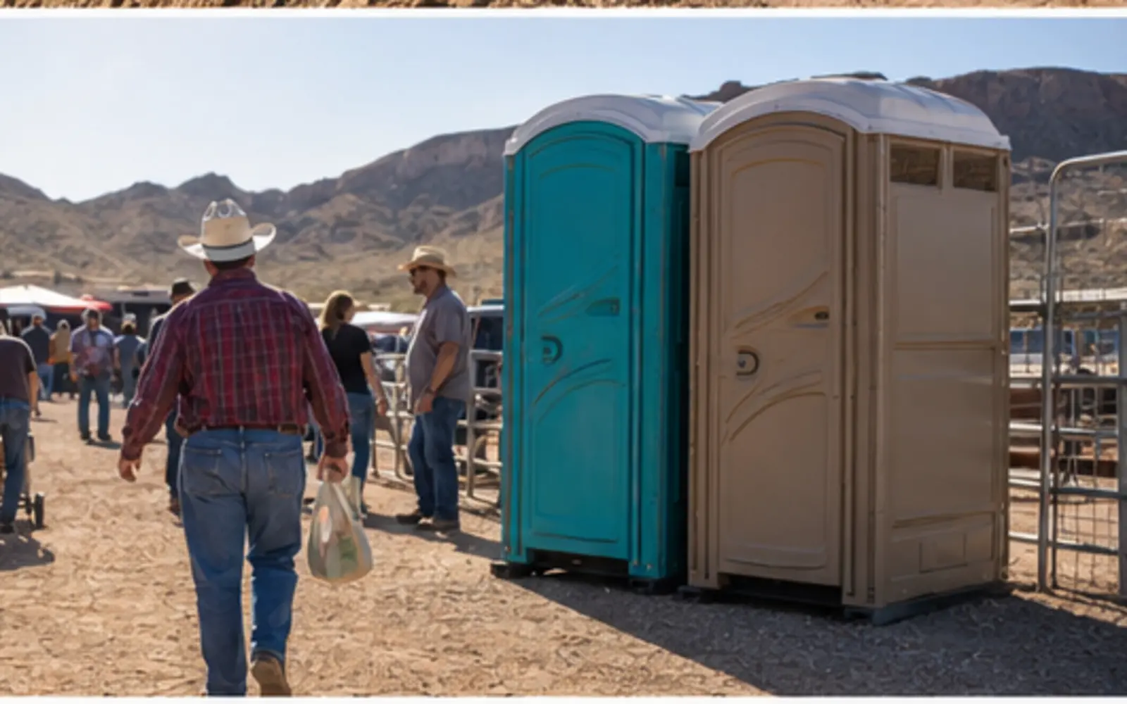 Outdoor event portable restroom planning example for Yakima, Washington