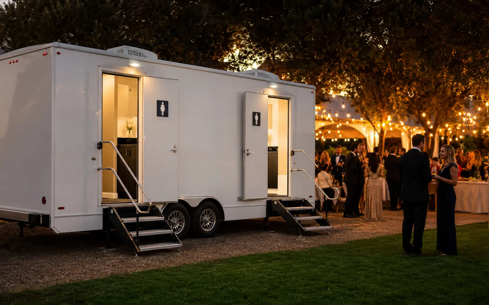 Luxury Restroom Trailers planning example