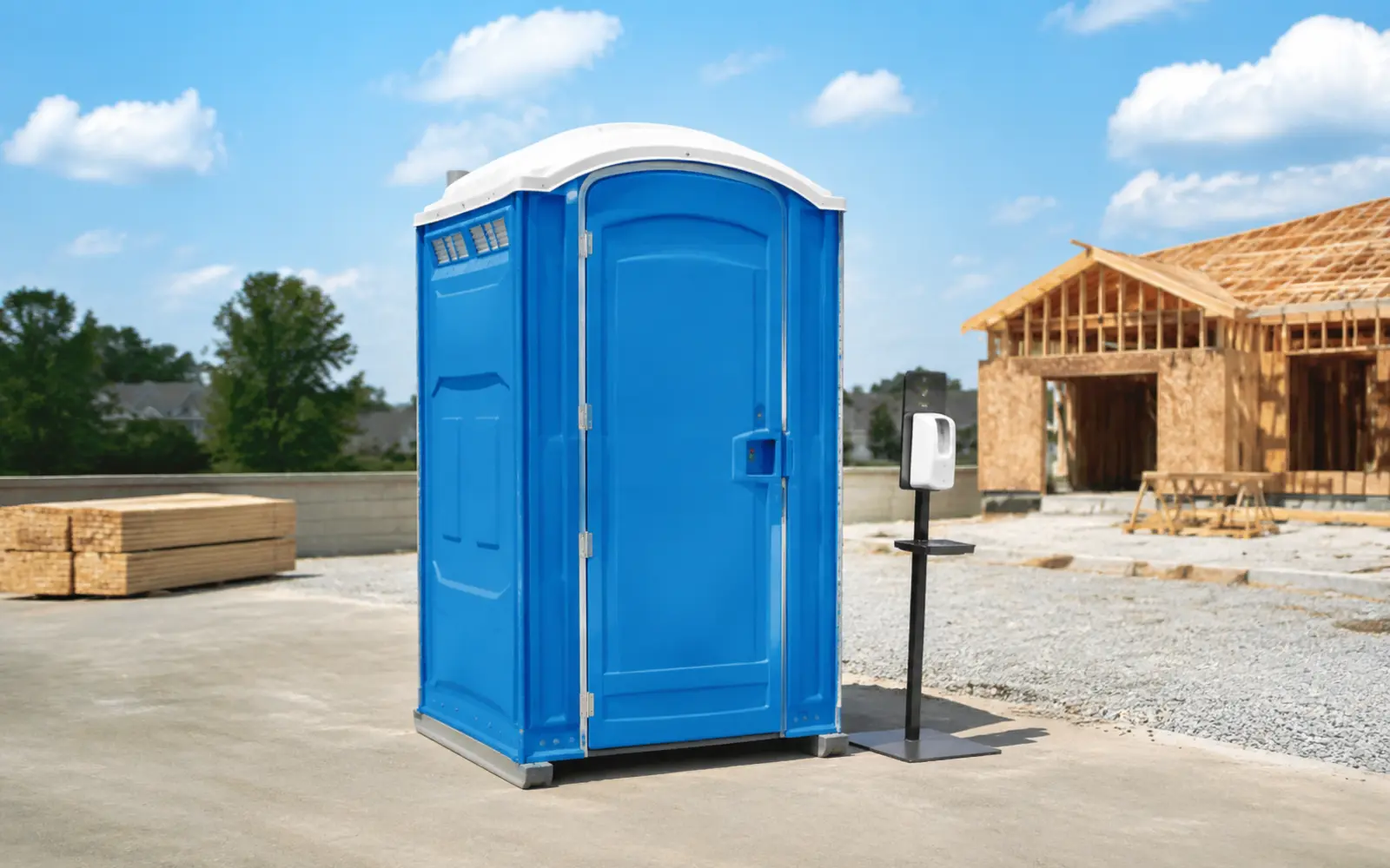 Standard Porta Potty planning example