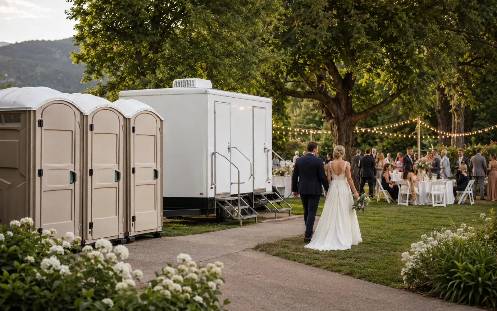 Wedding Restrooms planning example